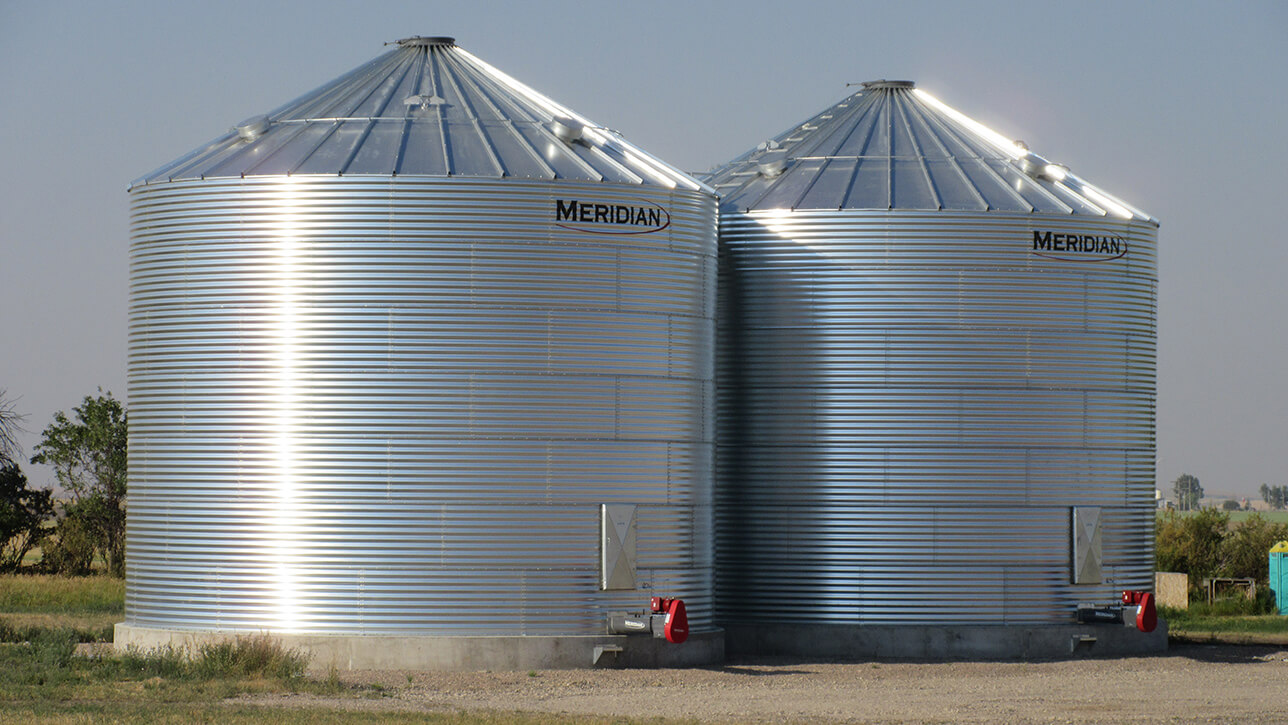 UFA Meridian Corrugated Bins Grain Storage