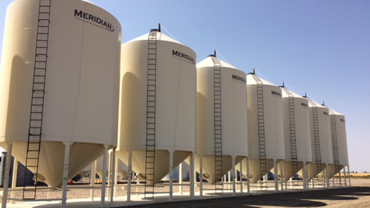 UFA Meridian Smoothwall Bins Grain Storage